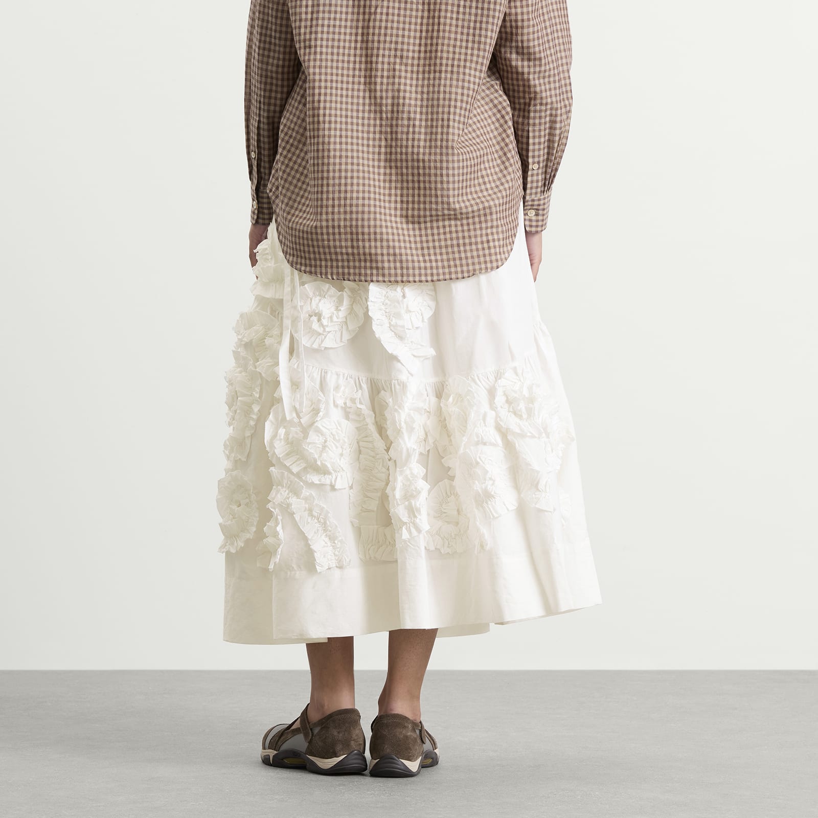 Women's Orbit Skirt Ecru Fossil