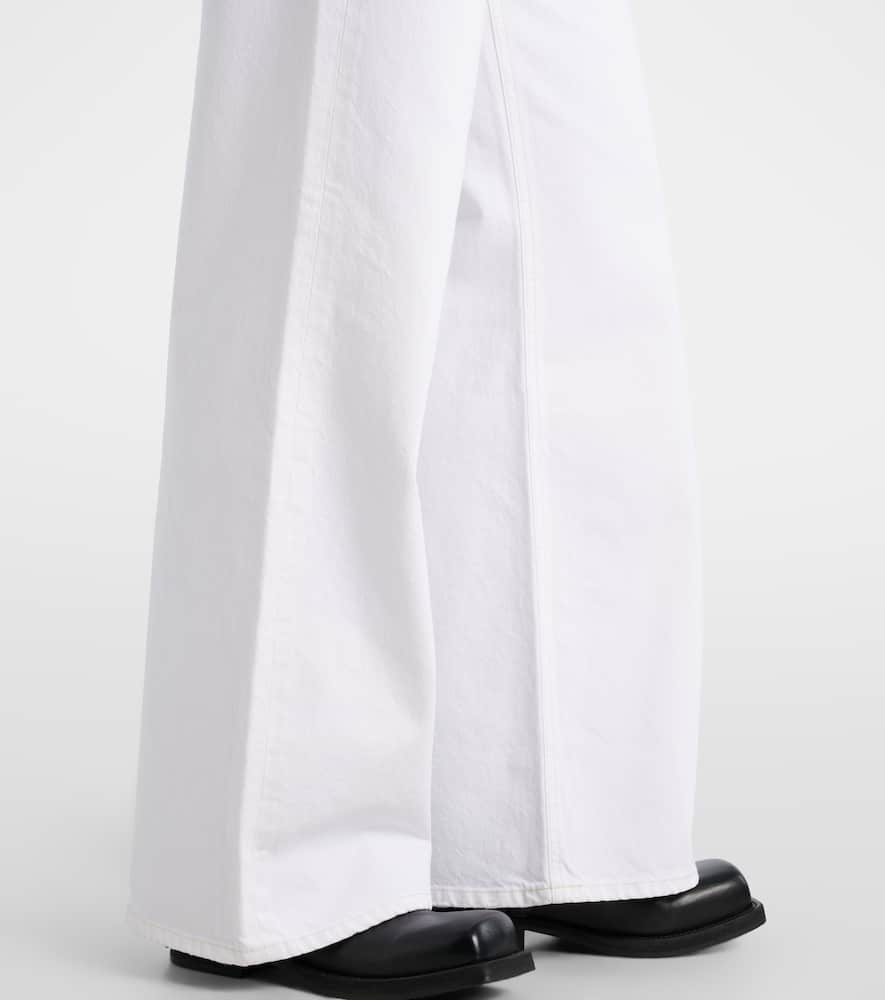 Dame high-rise wide-leg jeans