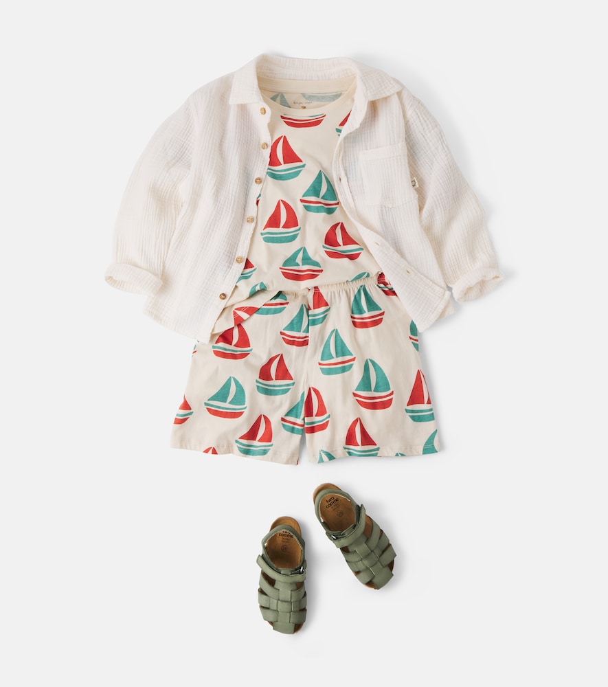 Konges Sløjd Famo cotton T-shirt and shorts set