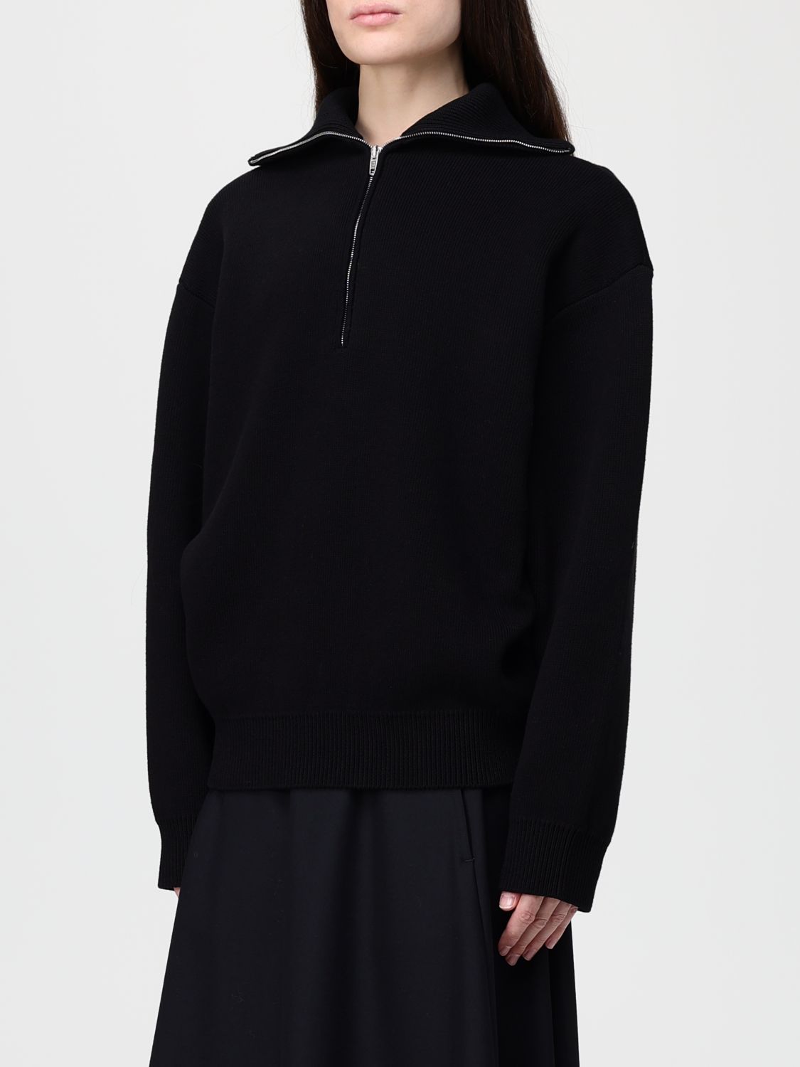 Sweatshirt Woman color Black