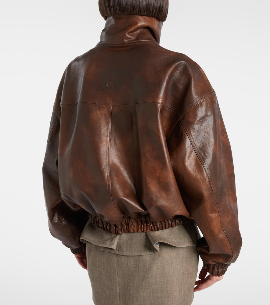 Leather jacket