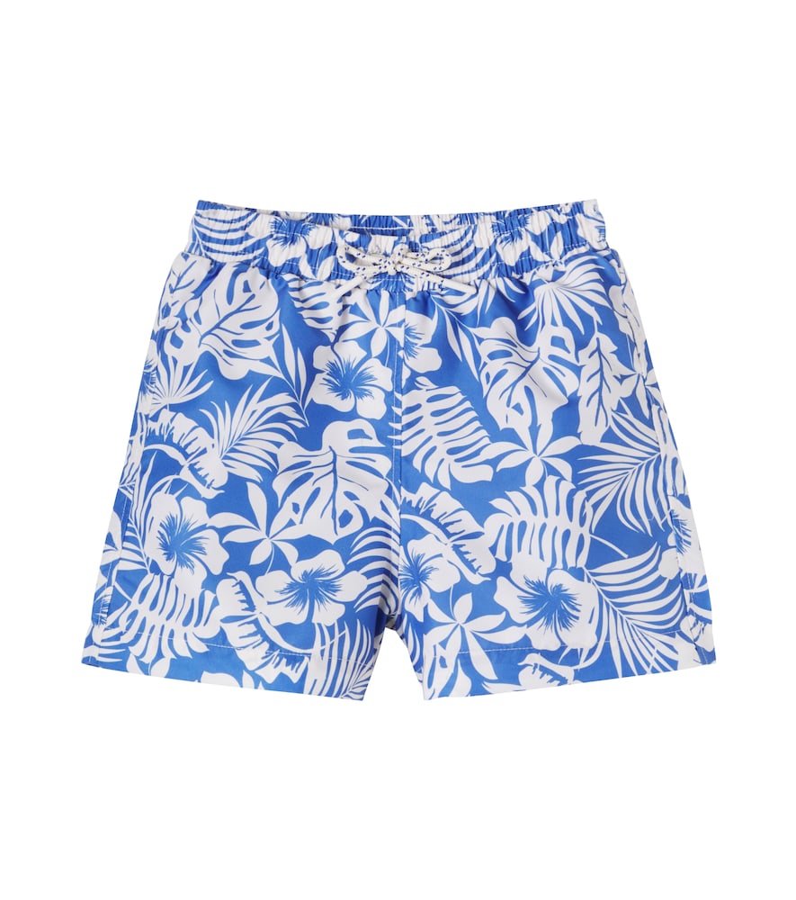Garden printed swim trunks