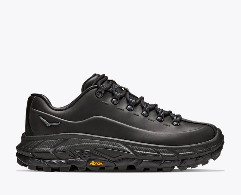 HOKA Elite Terrain System Tor Summit LTR Shoes in Black/Black