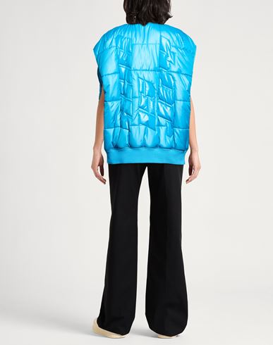 Woman Vest Azure Size 0 Polyester