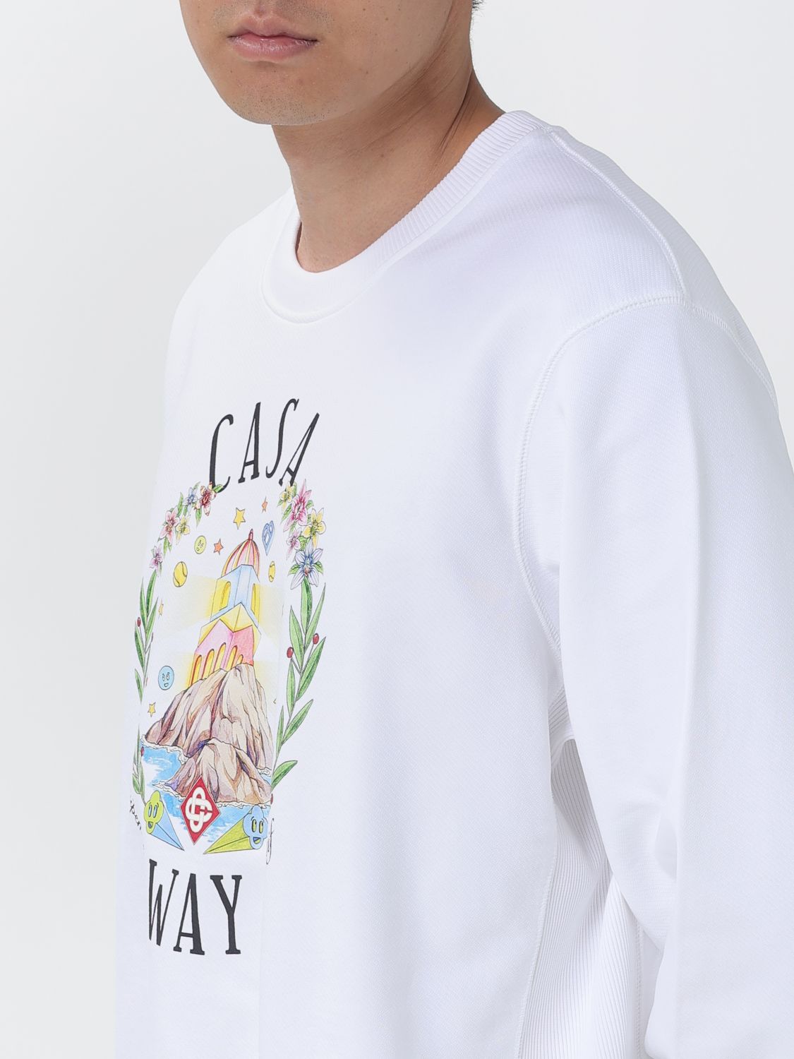 Sweatshirt Men color White