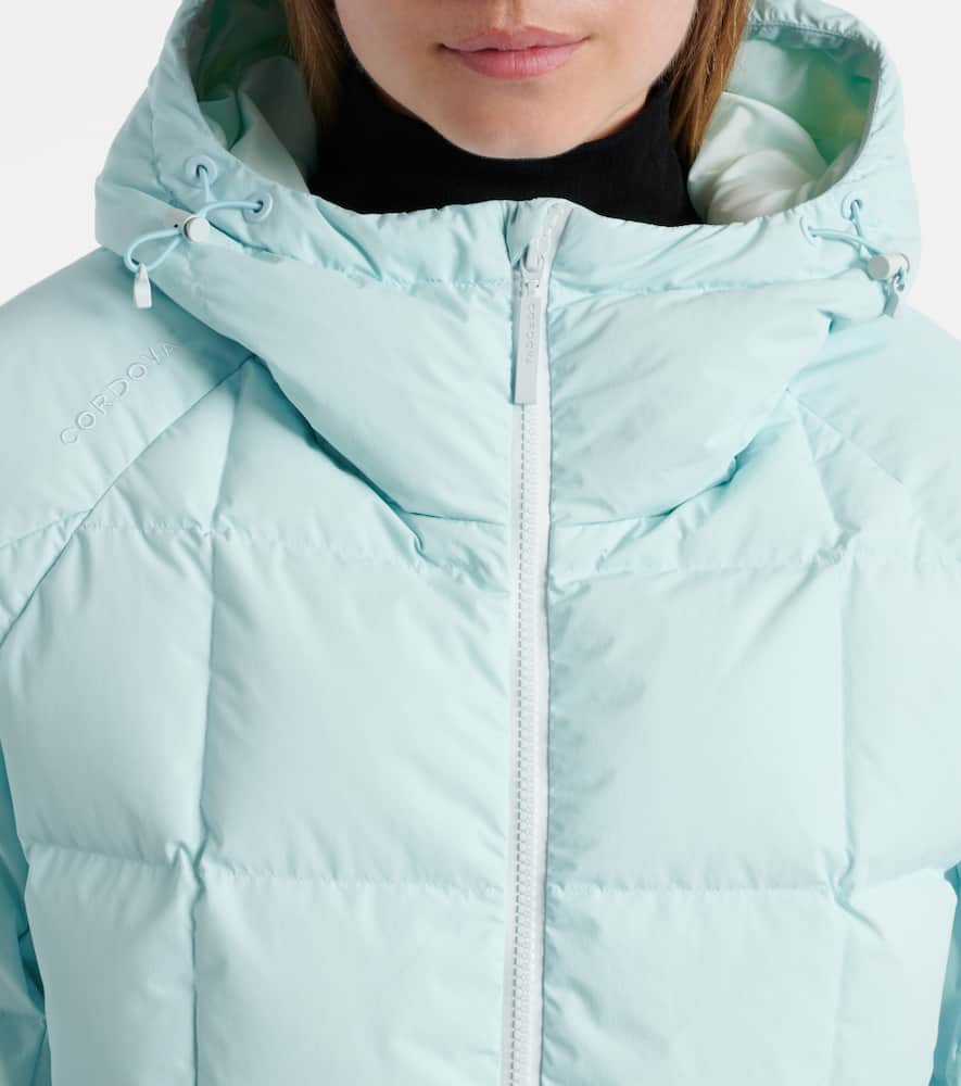 Oza quilted down ski jacket