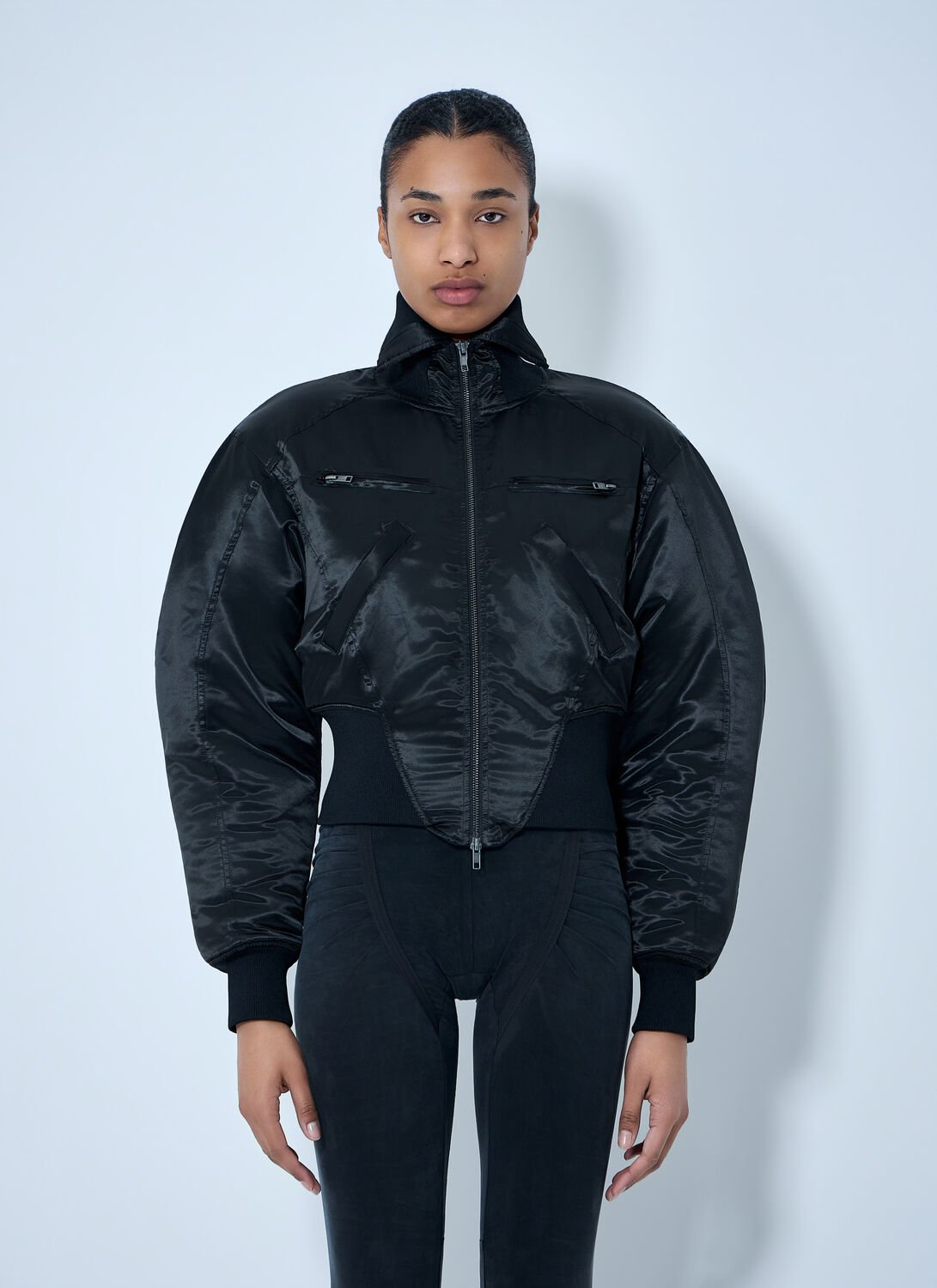 M-claw Bomber Jacket - Woman Jackets Black Uk