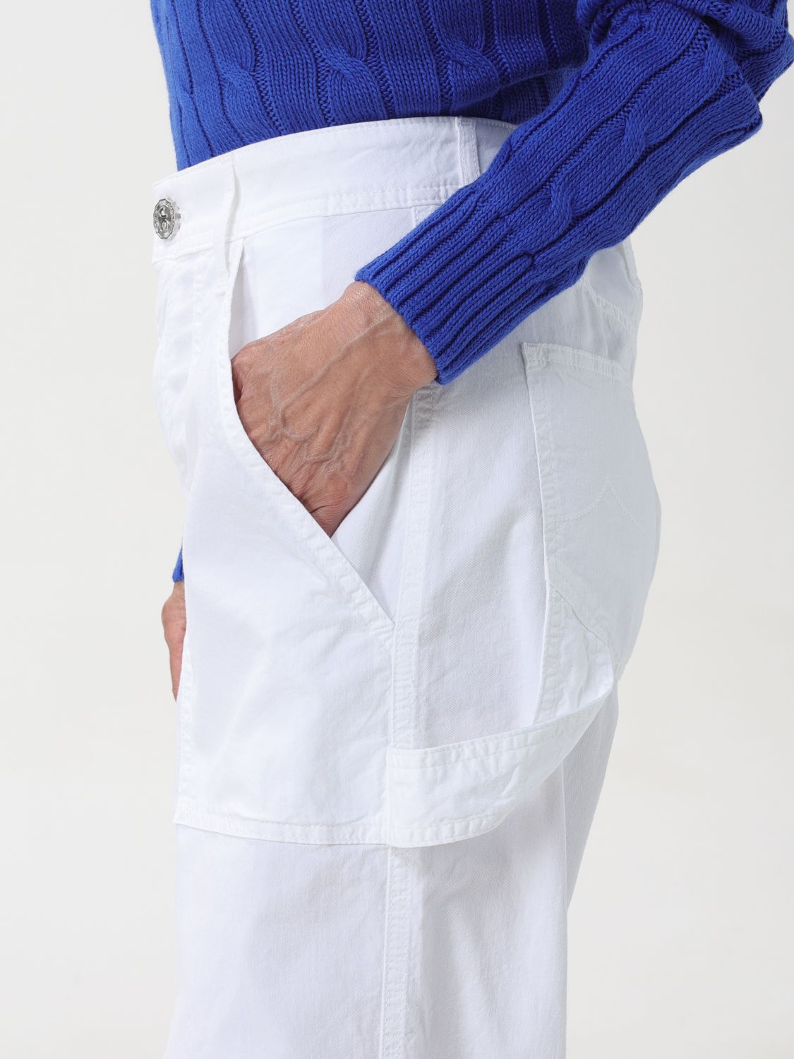 Pants Woman color White