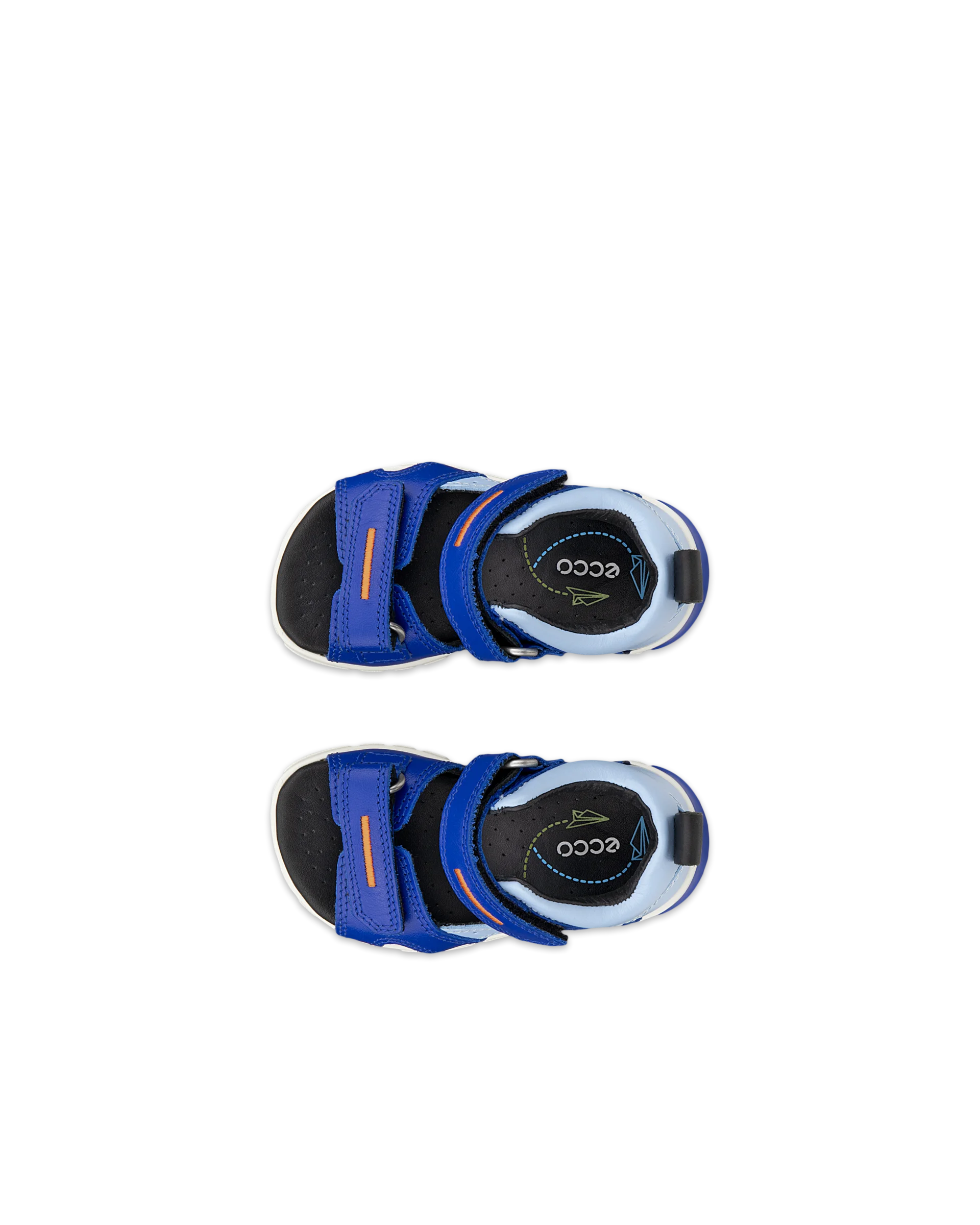 Mini Stride Sandal - Kids' Leather Sandal - Blue