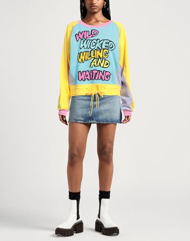 Woman Sweatshirt Turquoise
