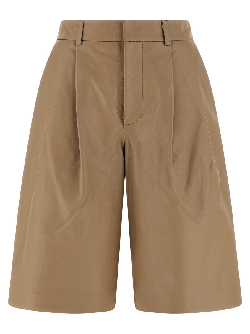Tassel Bermuda Shorts Bermuda And Short Beige