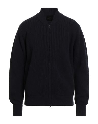 Roberto Collina Man Cardigan Midnight blue Size 38 Merino Wool