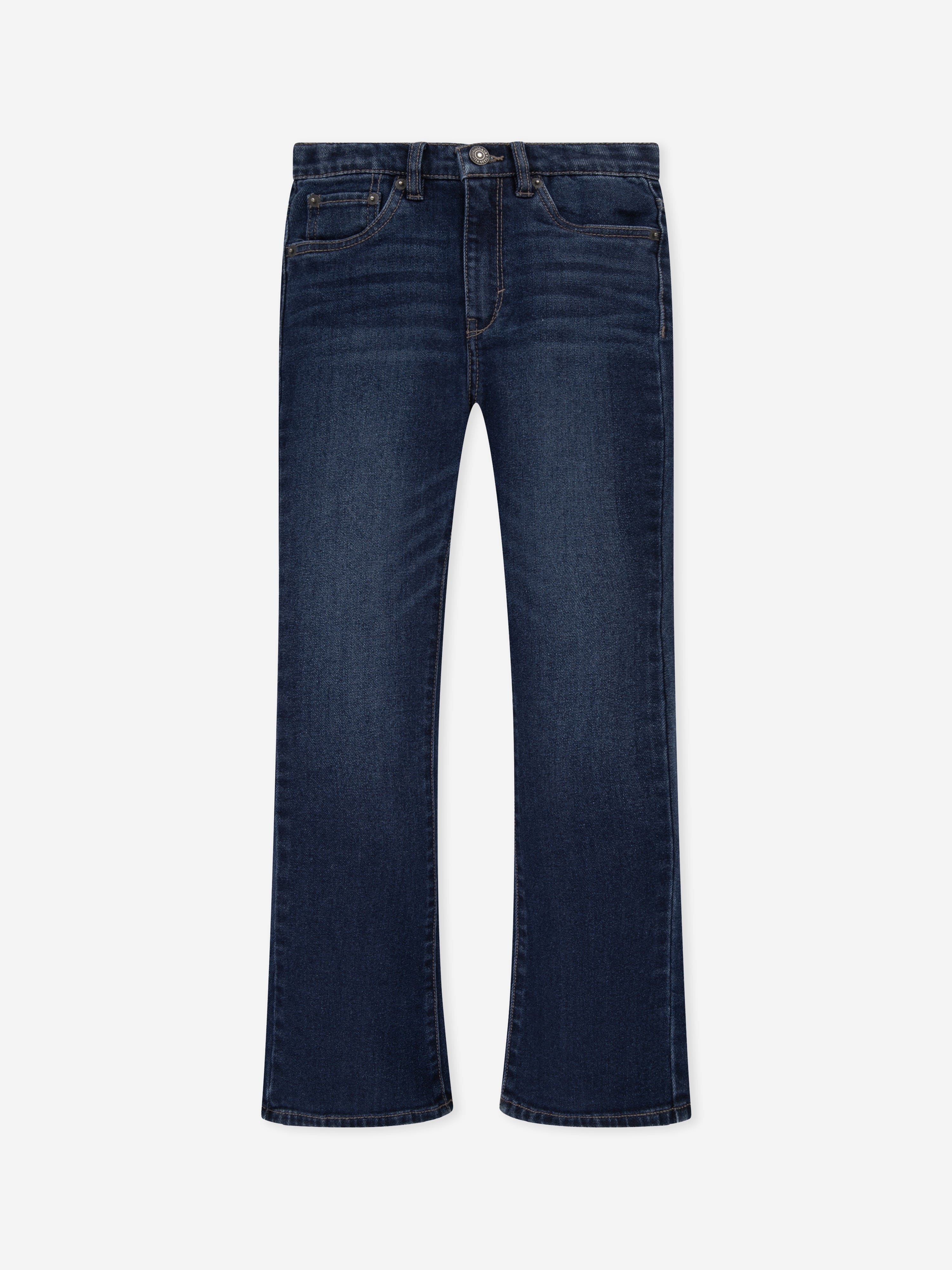 Levi's Kids Wear Girls 726 High Rise Flare Jeans in Blue 10 Yrs