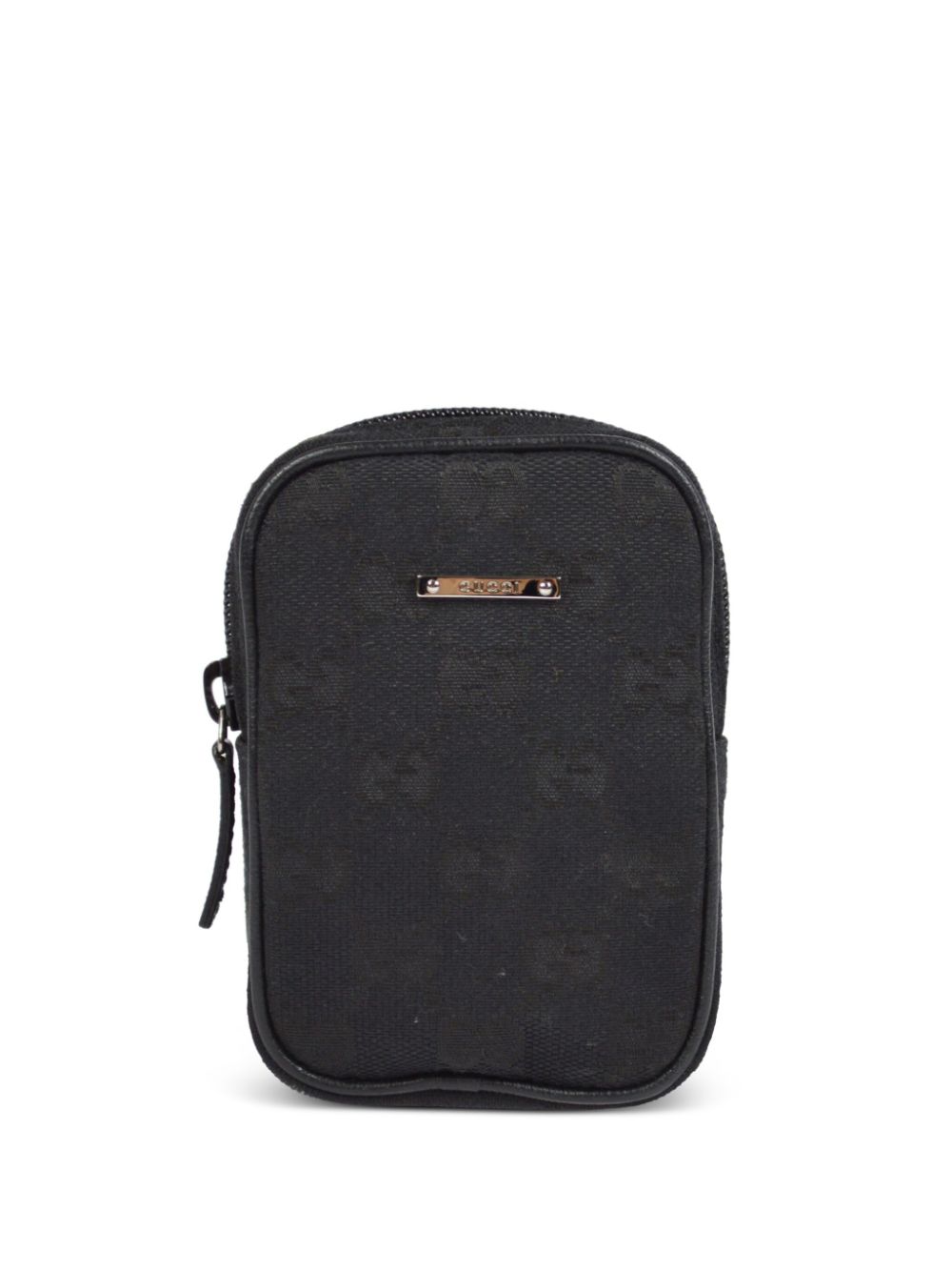 1990-2000 Classic GG Canvas mini zipped pouch - Black