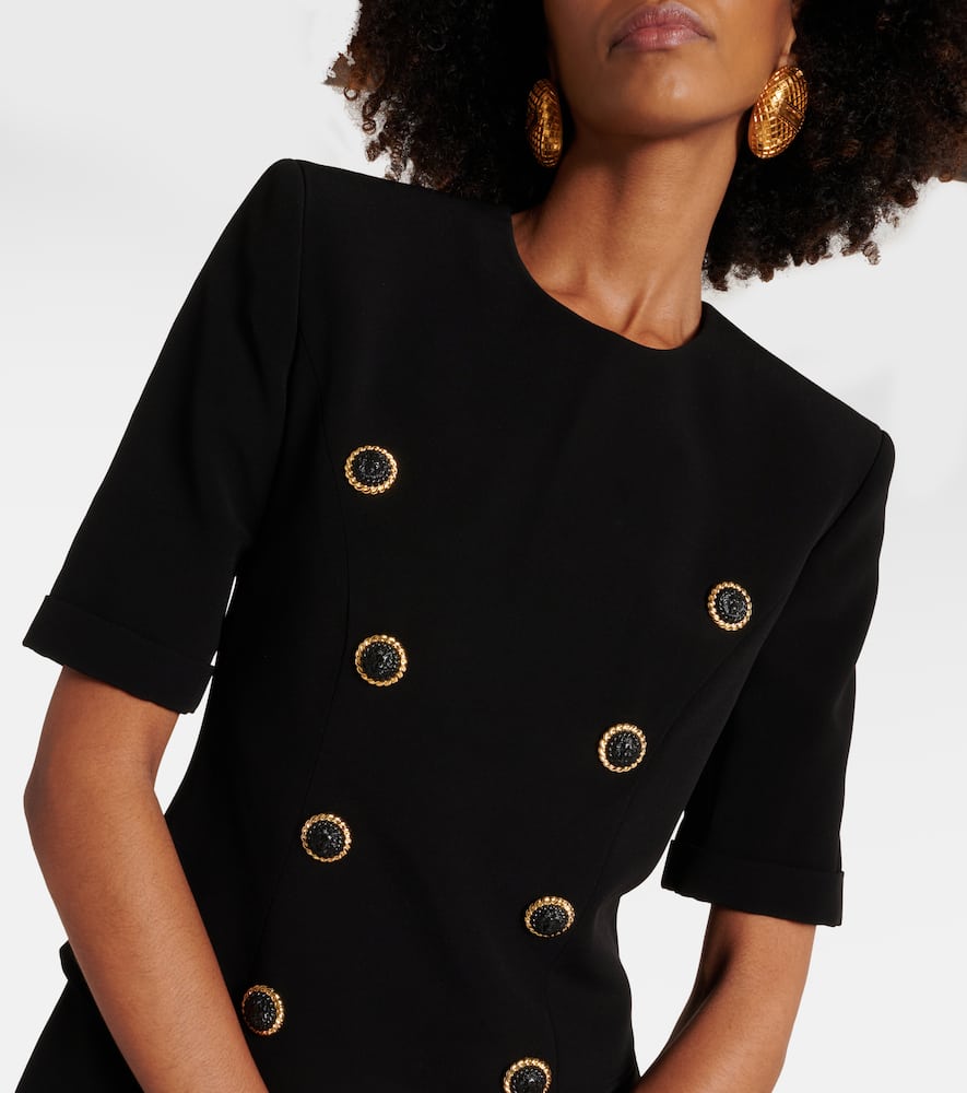 Crêpe minidress
