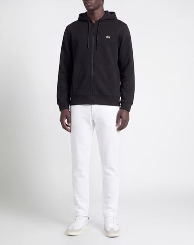Man Sweatshirt Black Size 3 Organic cotton, Recycled polyester, Elastane