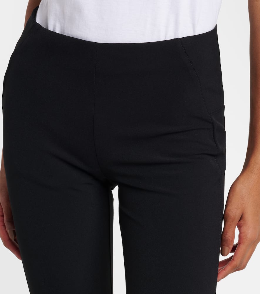 Scuba cropped slim pants