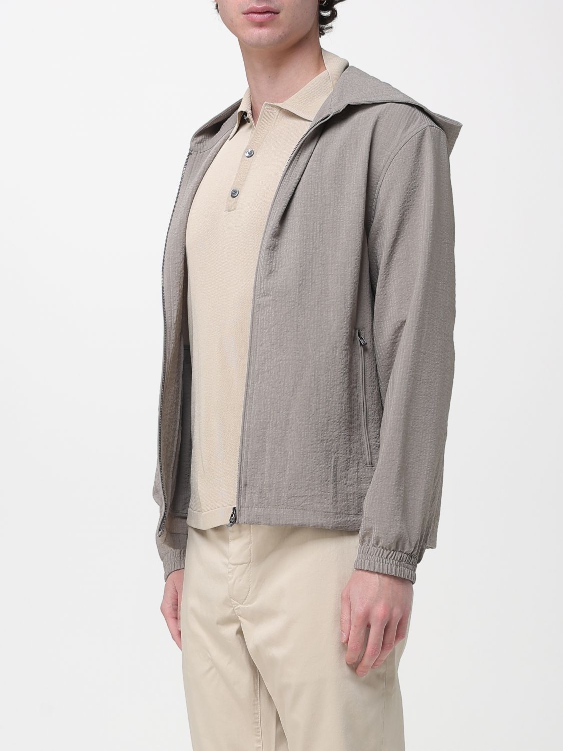 Jacket Men color Kaki
