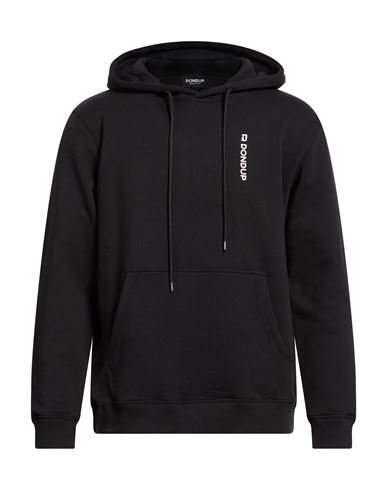 Man Sweatshirt Black Size L Cotton