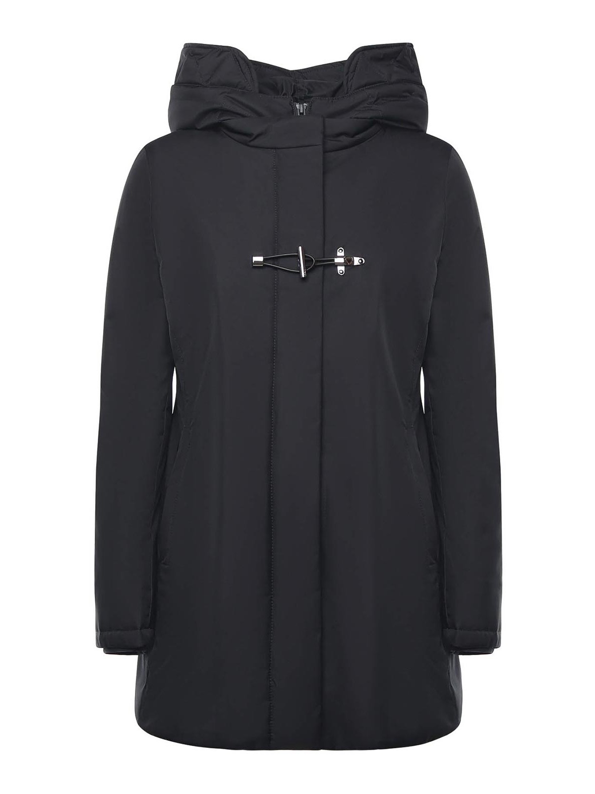 Technical Gabardine Toggle Coat