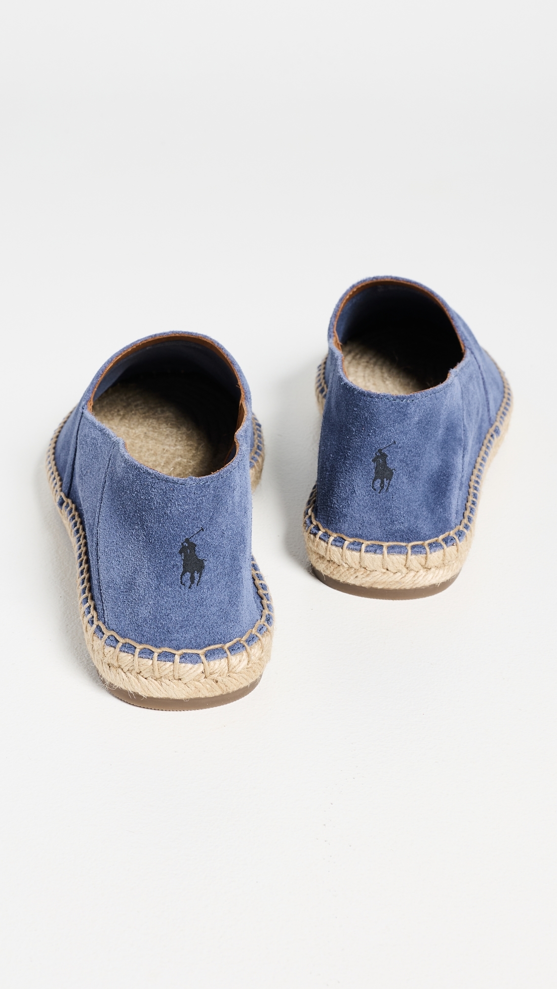Cevio Suede Espadrilles Light Navy