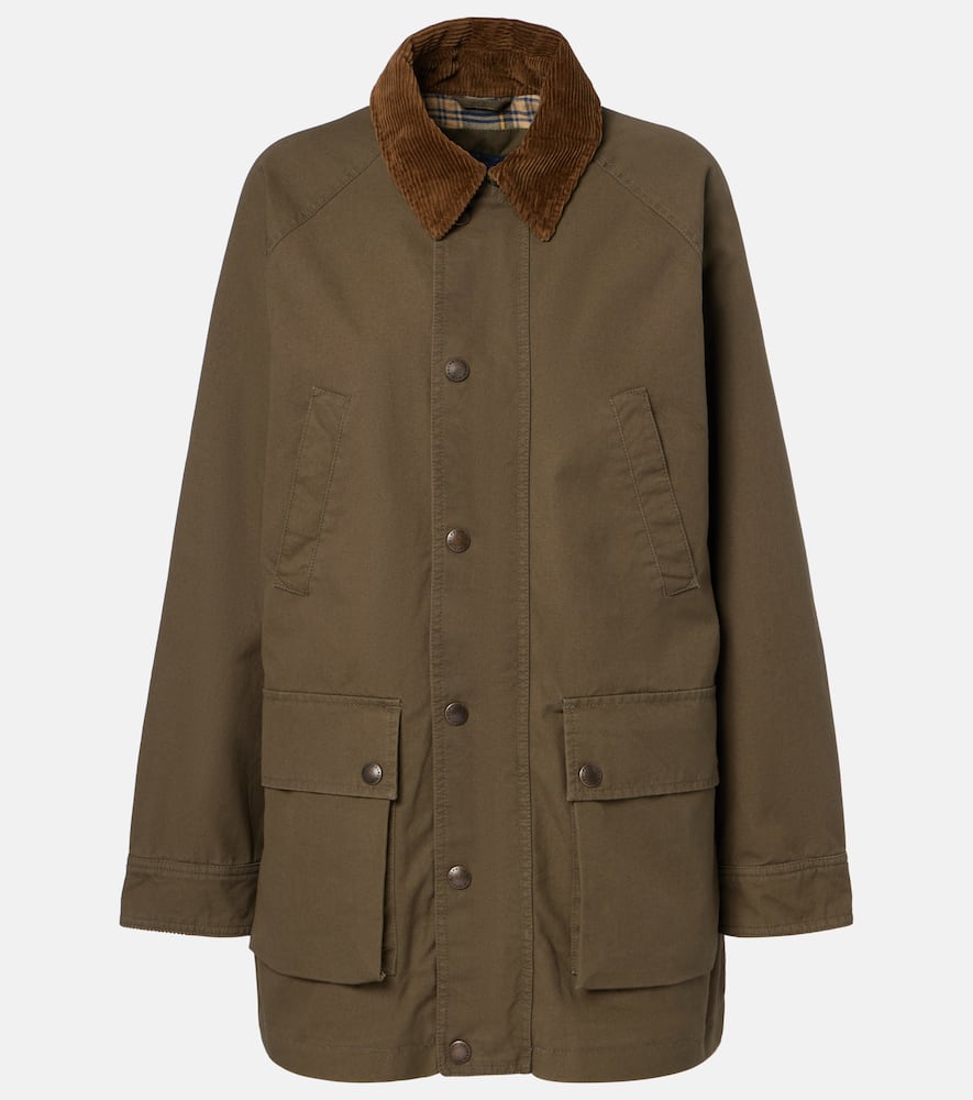 Cotton twill field jacket