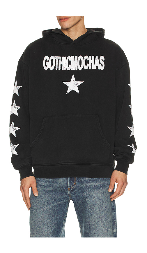 Gothicmochas Rockstar Hoodie in Black. - L also in