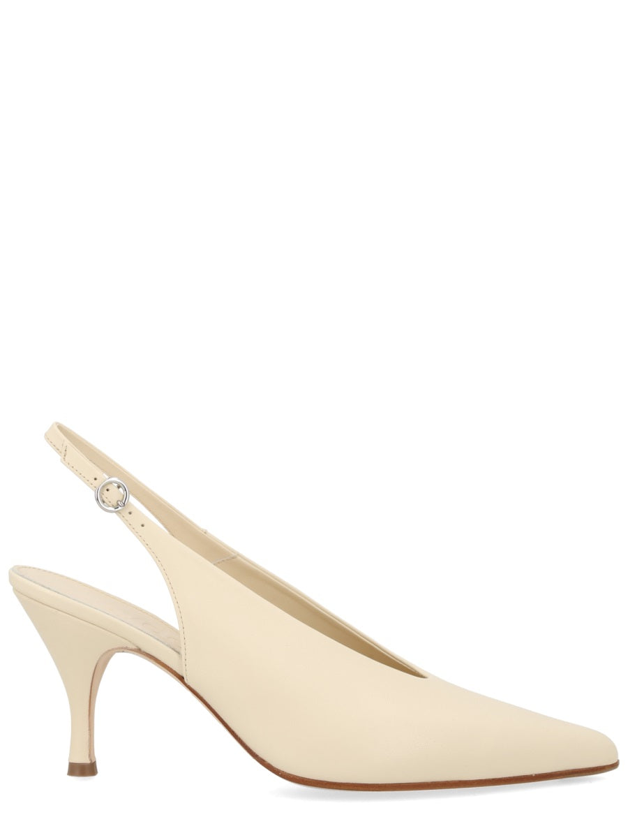 Samia Leather Heeled Sandals