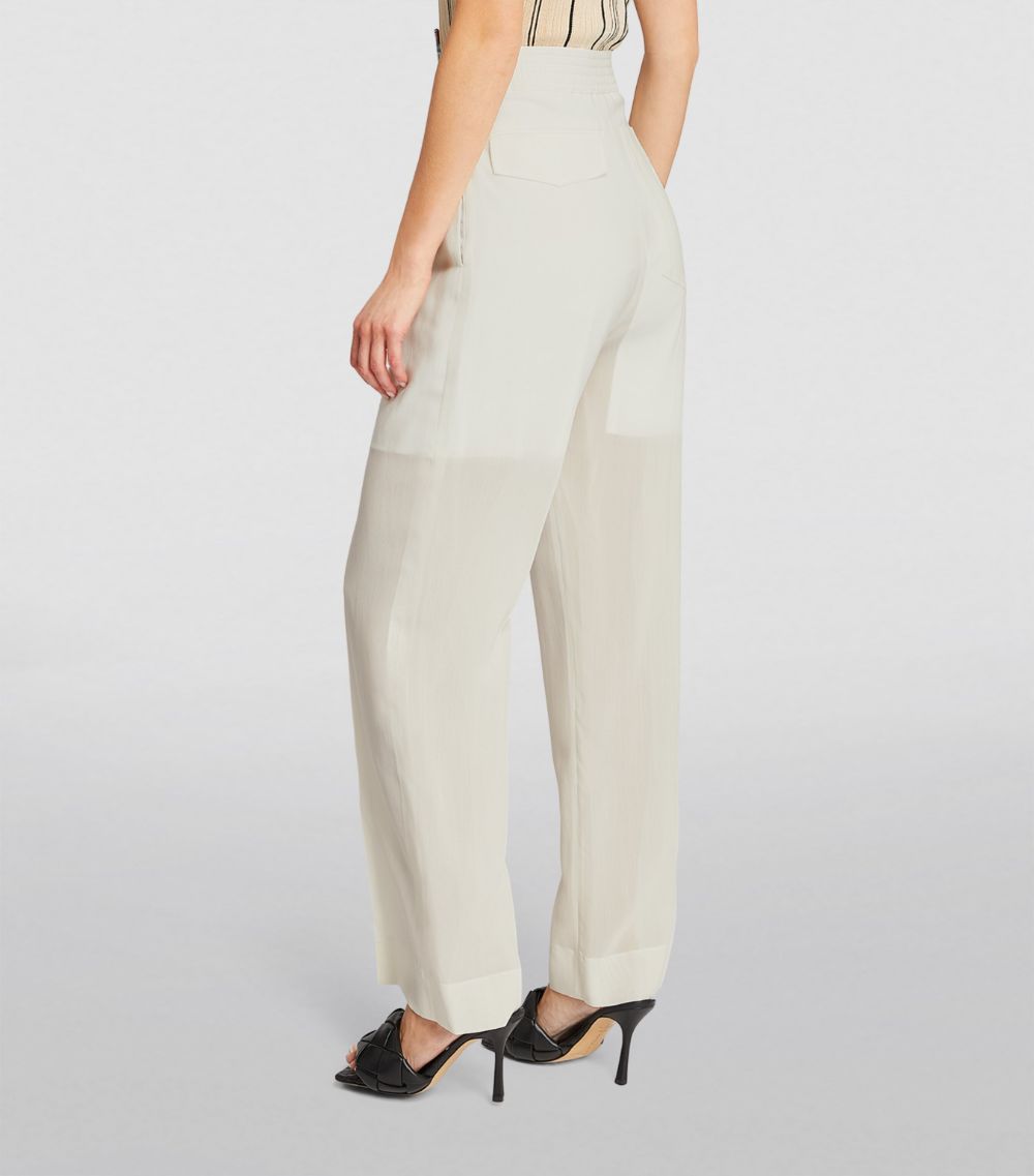 Straight Tailored Trousers