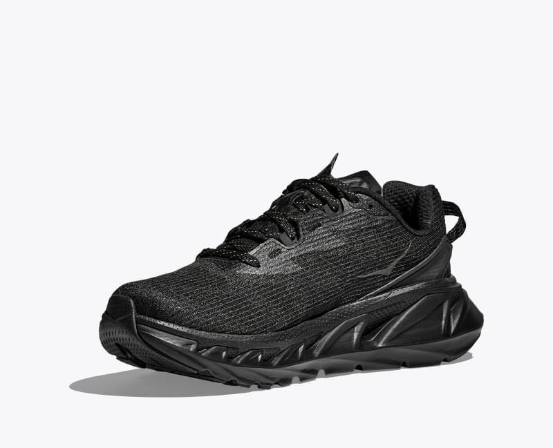HOKA Elevon 2 TS Shoes in Black/Carbon Black