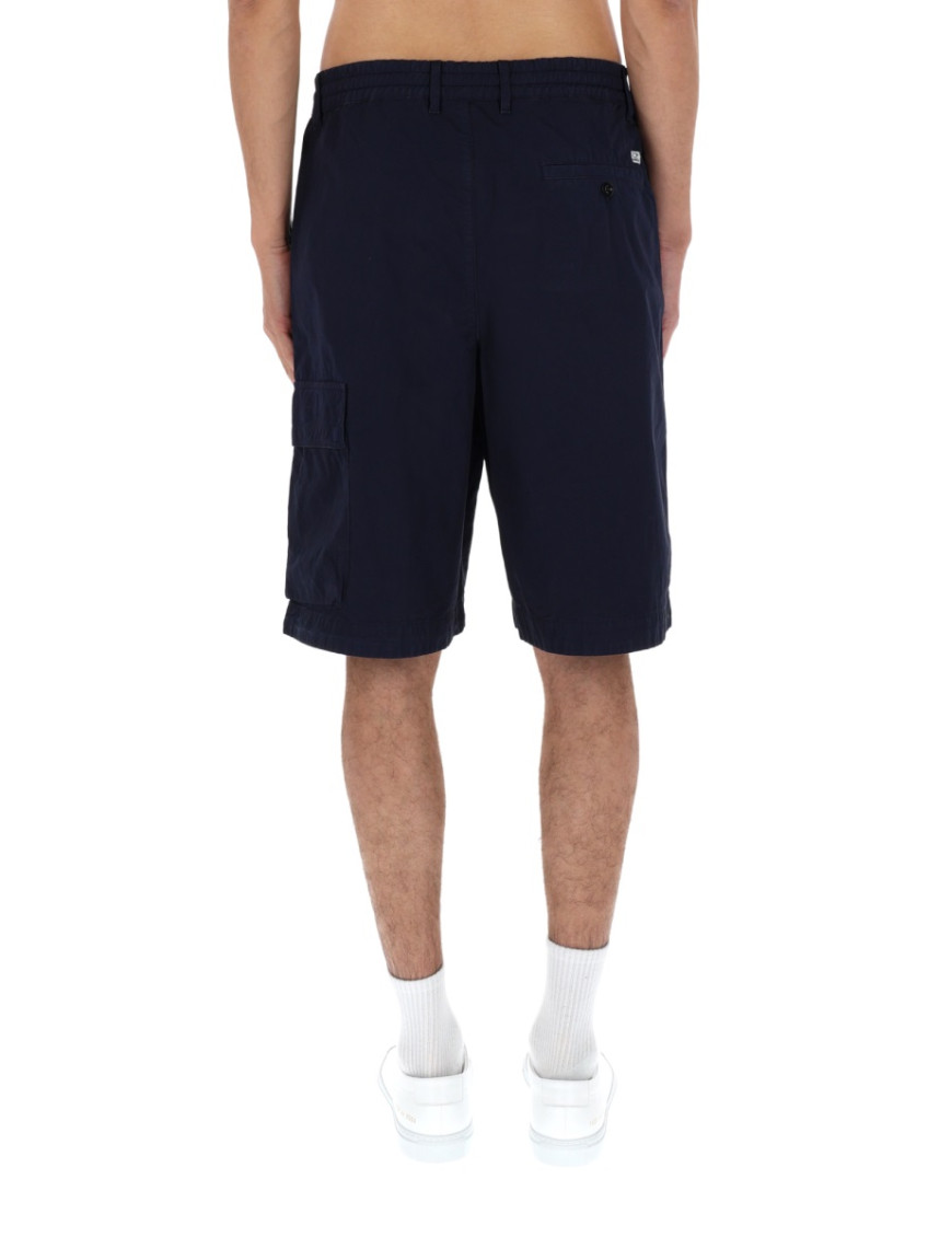 C. P. Company Shorts Cargo Con Patch Logo