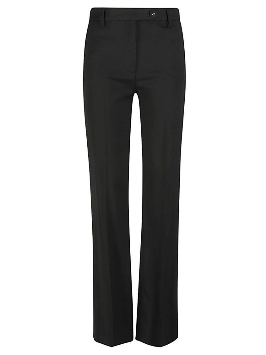 Black Cady flared trousers