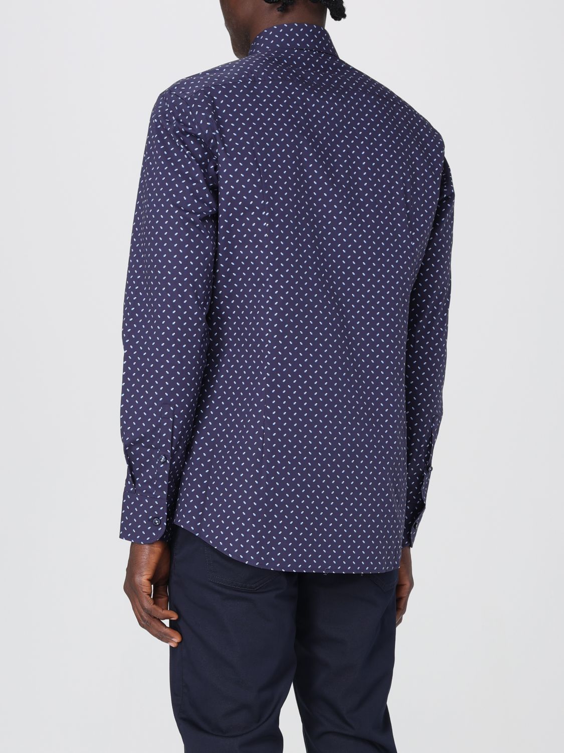 Shirt BOSS Men color Blue
