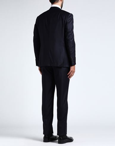 Man Suit Midnight blue Size 46 Wool