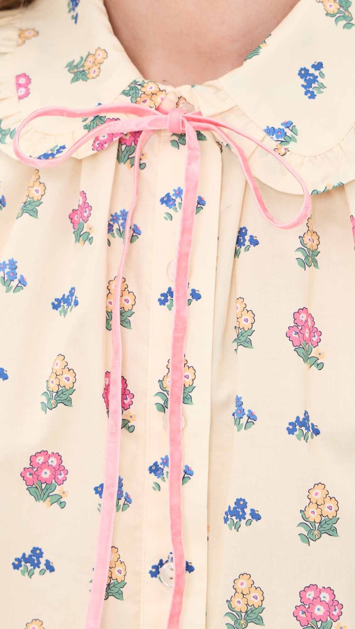 Wimbledon Top Ivory Garden