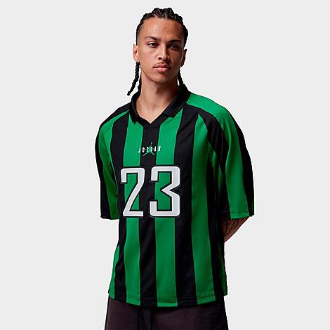 Men's Jordan Brooklyn Terrace Top in Lucky Green/Black/Lucky Green