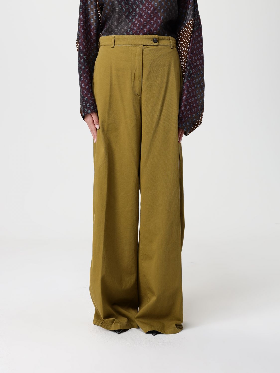 Pants Woman color Kaki