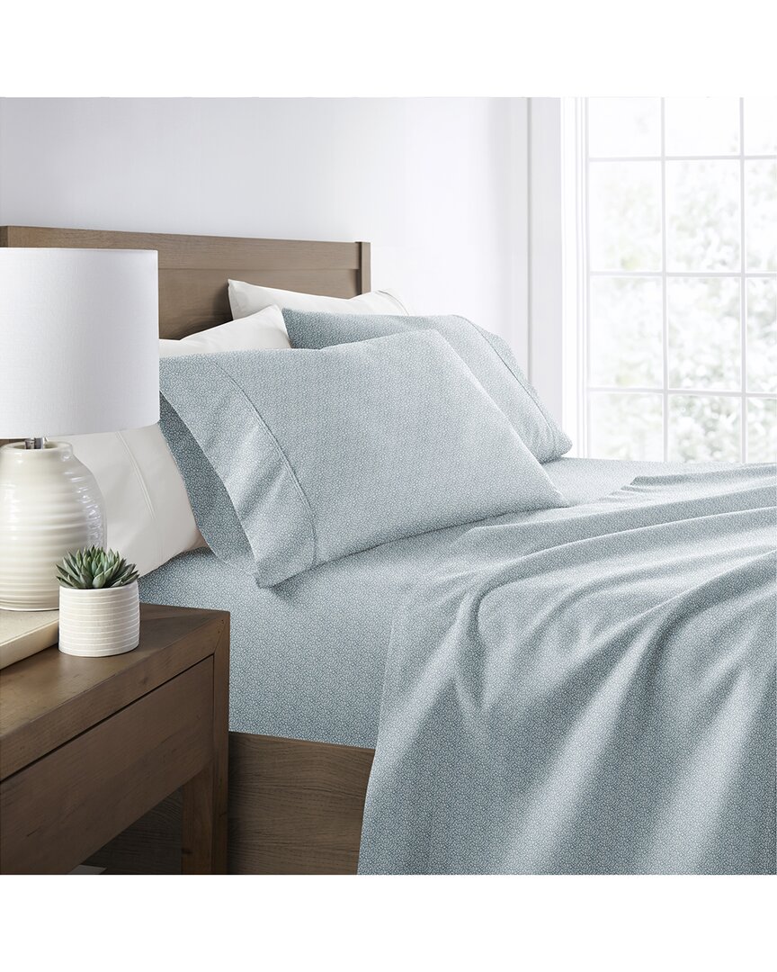 Delicate Details Patterned Ultra-Soft Bed Sheet Set