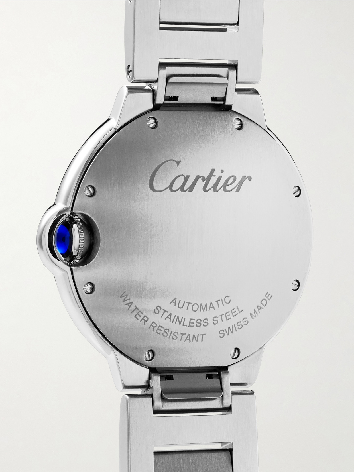 Ballon Bleu De Automatic 36mm Stainless Steel Watch - Gray
