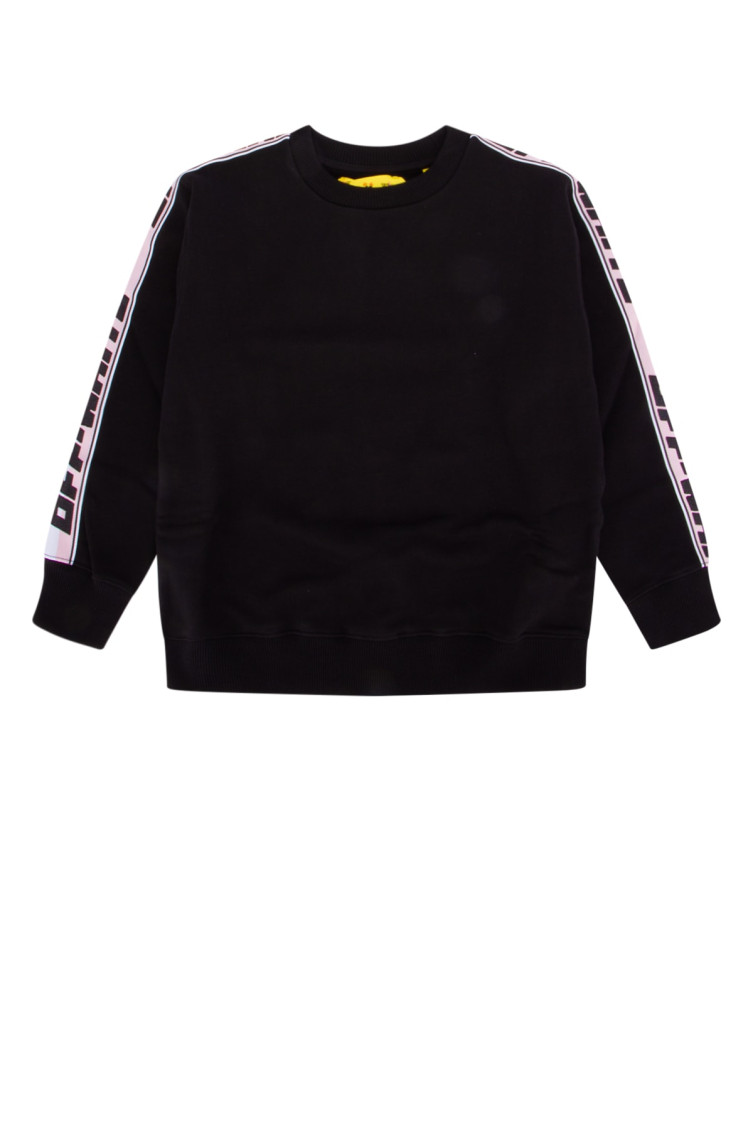 Kids Black Logo Sweatshirt