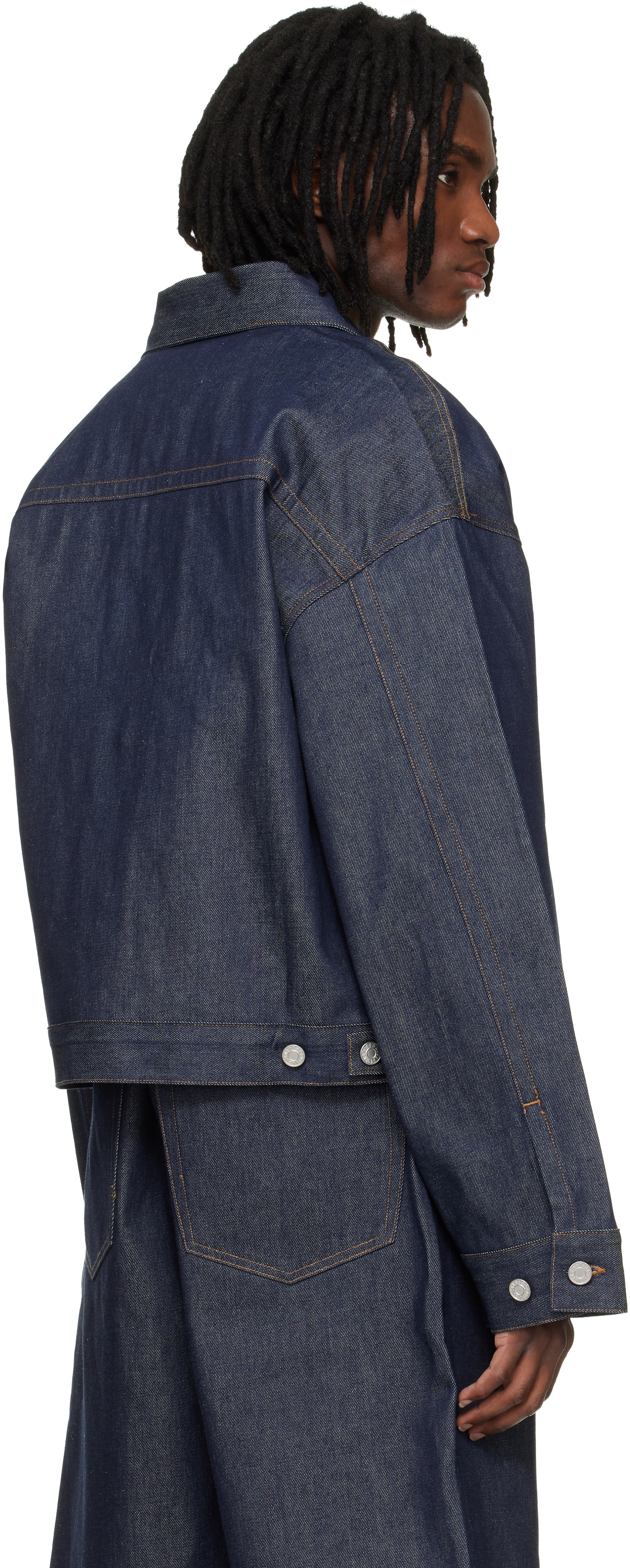 Navy Blaze Denim Jacket
