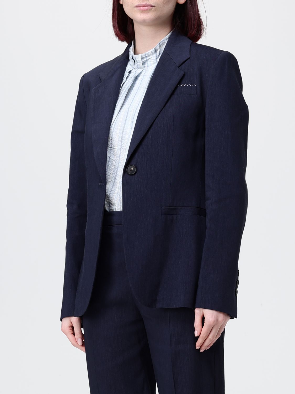 Jacket Woman color Blue