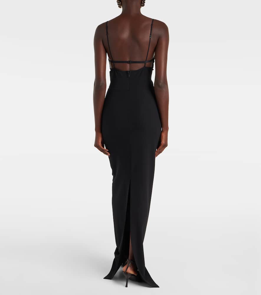 Cutout gown