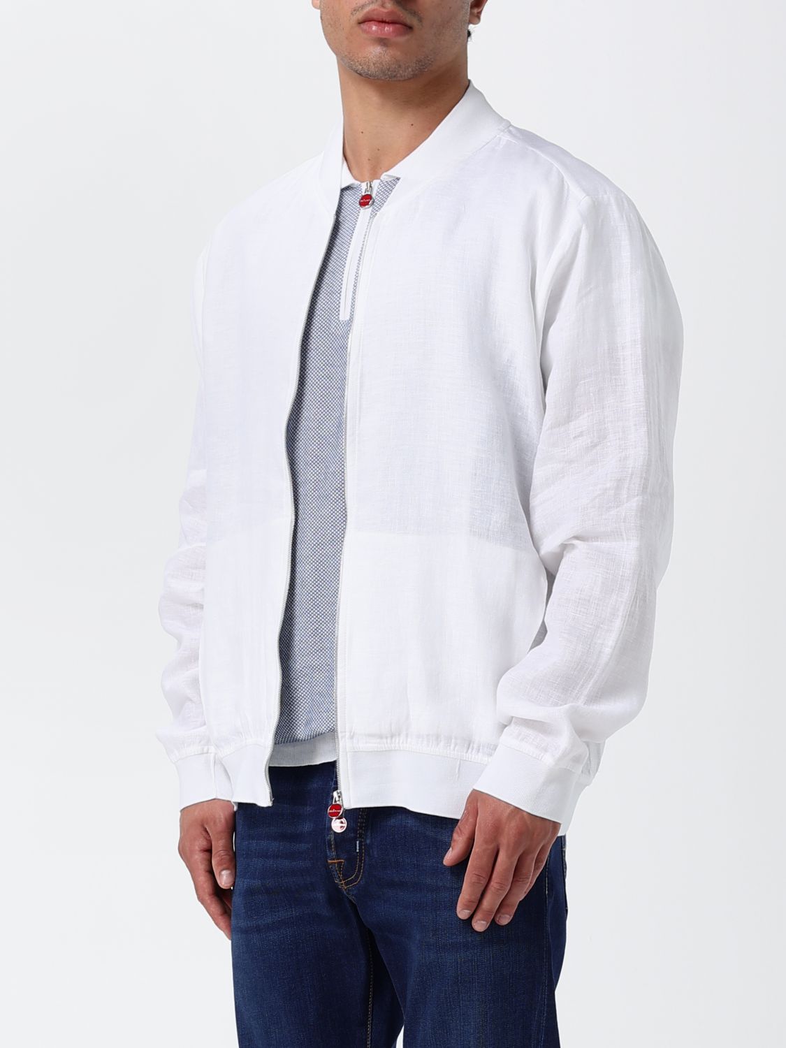 Jacket Men color White