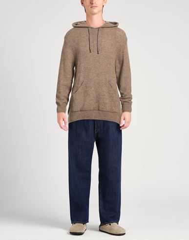 Man Sweater Sand Size L Wool, Acrylic, Polyamide, Polyester