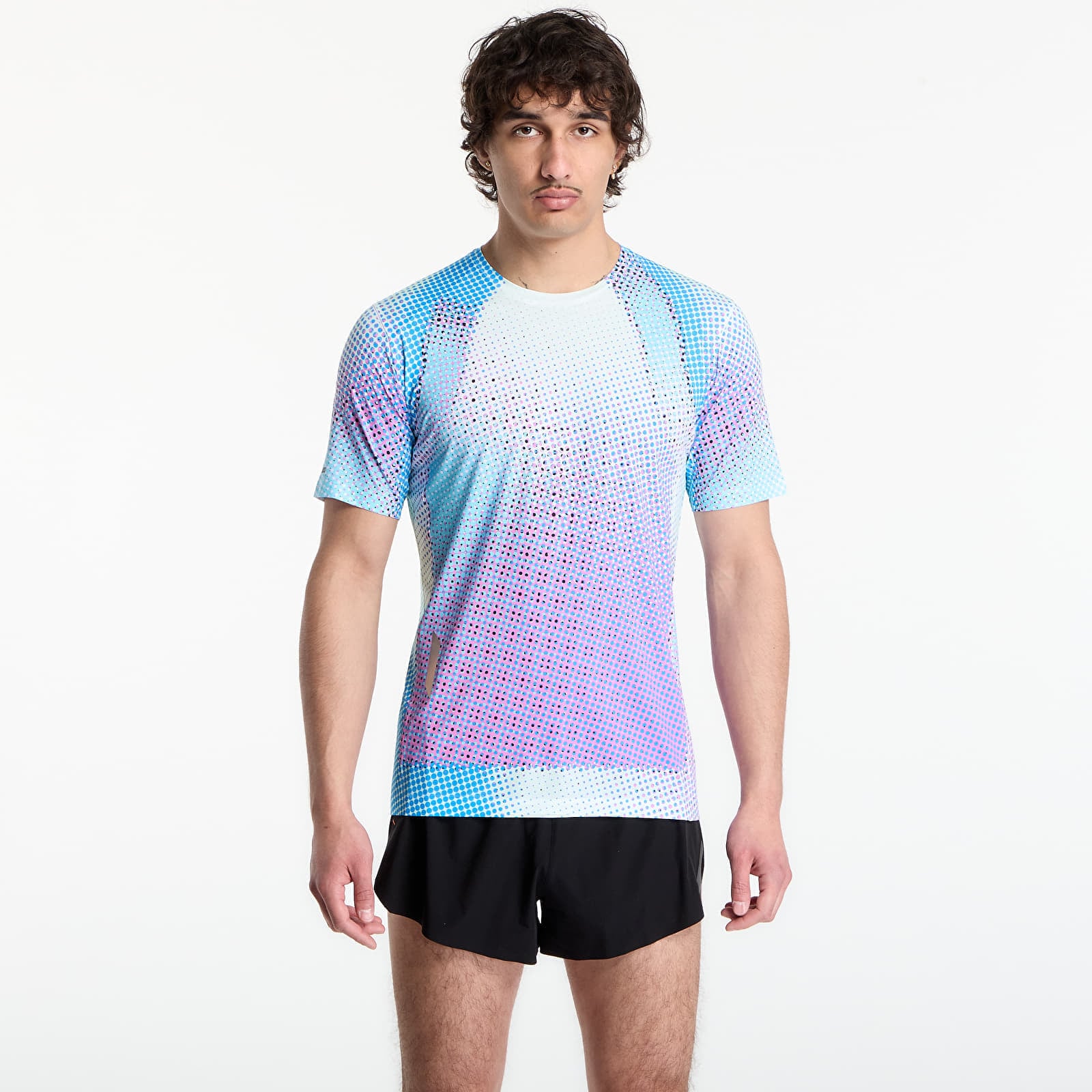 T-shirt SOAR Printed Tech T Blue/ Magenta