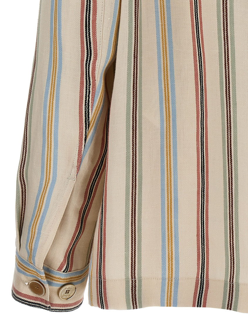 Striped Overshirt