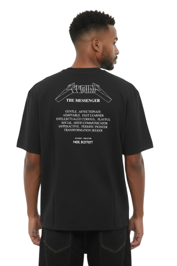 Black Crew Neck T-Shirt