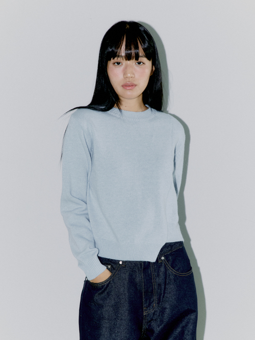 DIAGONAL CUTTING KNIT