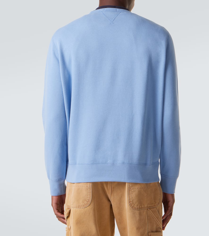 Cotton-blend sweatshirt